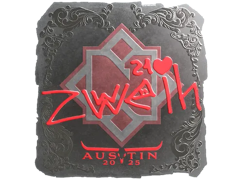 Sticker | zweih (Foil) | Austin 2025