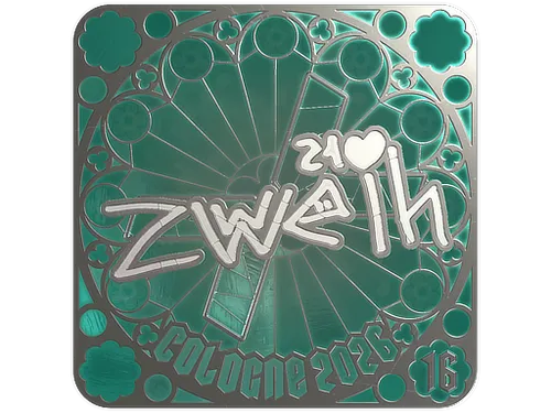 Sticker | zweih (Foil, Ranked) | Cologne 2026
