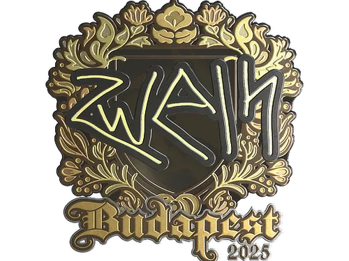 Sticker | zweih (Gold) | Budapest 2025