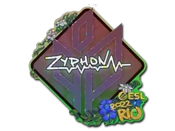 Sticker | Zyphon (Glitter) | Rio 2022