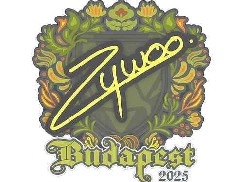 Sticker | ZywOo | Budapest 2025