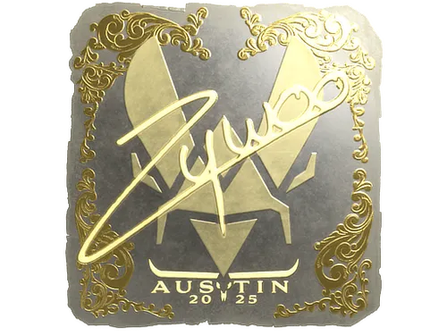 Sticker | ZywOo (Gold) | Austin 2025