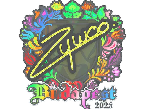 Sticker | ZywOo (Holo) | Budapest 2025