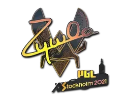 Sticker | ZywOo (Holo) | Stockholm 2021