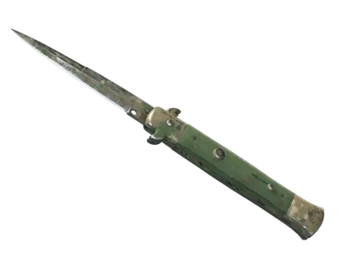 ★ Stiletto Knife | Forest DDPAT (Battle-Scarred)