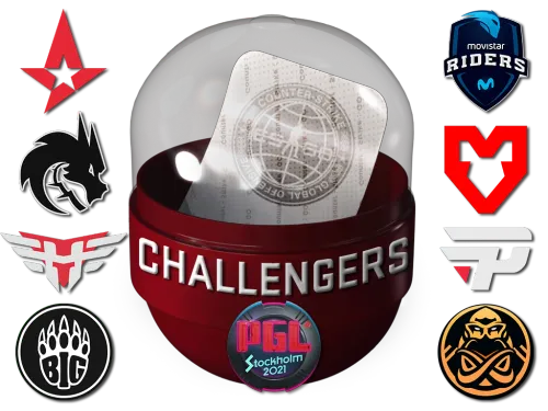 Stockholm 2021 Challengers Sticker Capsule