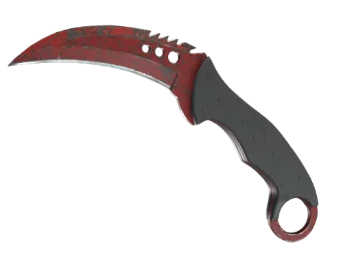 ★ Talon Knife | Crimson Web (Well-Worn)