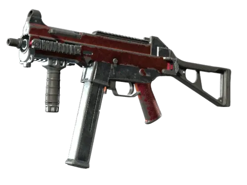 UMP-45 | Crimson Foil (Battle-Scarred)