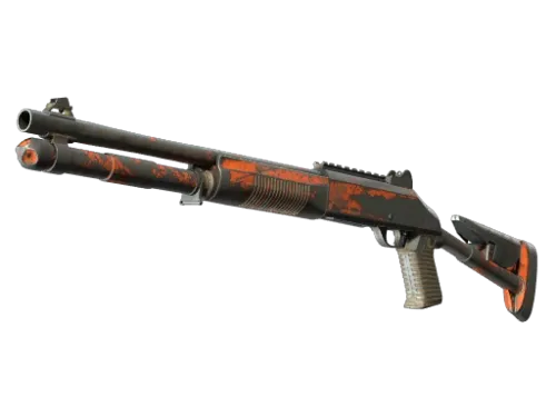 XM1014 | Blaze Orange (Battle-Scarred)