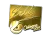 Sticker | boltz (Gold) | Cologne 2015