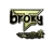 Sticker | broky (Gold) | Antwerp 2022