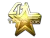 Sticker | Counter Logic Gaming (Gold) | Cluj-Napoca 2015