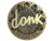 Sticker | donk (Gold) | Cologne 2026