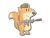Sticker | Doru The Fox