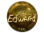 Sticker | Edward (Gold) | Katowice 2019