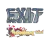 Sticker | exit (Glitter) | Shanghai 2024