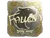 Sticker | FalleN (Gold) | Austin 2025