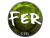 Sticker | fer (Foil) | Katowice 2019