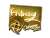 Sticker | friberg (Gold) | Cologne 2015