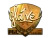 Sticker | gla1ve (Gold) | Krakow 2017