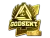 Sticker | GODSENT (Gold) | Atlanta 2017