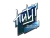 Sticker | hutji (Foil) | Boston 2018