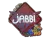 Sticker | jabbi (Glitter) | Rio 2022