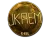 Sticker | jkaem (Gold) | Katowice 2019