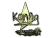 Sticker | k0nfig (Gold) | Antwerp 2022
