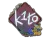 Sticker | k1to (Glitter) | Rio 2022