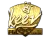 Sticker | keev (Gold) | Krakow 2017