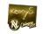 Sticker | kennyS (Gold) | Cologne 2015