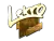 Sticker | Lekr0 (Gold) | Boston 2018