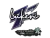 Sticker | luken (Glitter) | Antwerp 2022