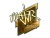 Sticker | MAJ3R (Gold) | Boston 2018