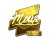 Sticker | mou (Gold) | Atlanta 2017