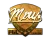 Sticker | mou (Gold) | Krakow 2017