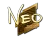 Sticker | NEO (Gold) | Boston 2018