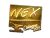 Sticker | nex (Gold) | Cologne 2015