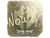 Sticker | noway (Gold) | Austin 2025
