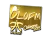 Sticker | olofmeister (Gold) | Cologne 2015