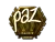 Sticker | paz (Gold) | London 2018