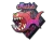 Sticker | Pink Jaggyfish