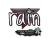 Sticker | rain (Glitter) | Antwerp 2022