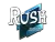 Sticker | RUSH (Foil) | Boston 2018