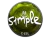 Sticker | s1mple (Foil) | Katowice 2019