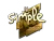 Sticker | s1mple (Gold) | Boston 2018