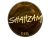 Sticker | ShahZaM (Gold) | Katowice 2019