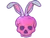 Sticker | Skull Bunny (Glitter)