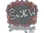Sticker | snow | Budapest 2025